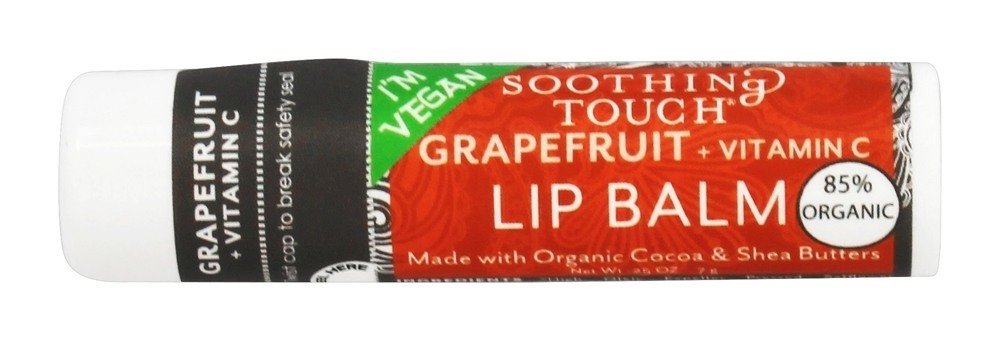 Soothing Touch Grape Fruit Lip Balm, 0.25 Ounce - 12 per case.12 Beauty & Personal Care Soothing Touch