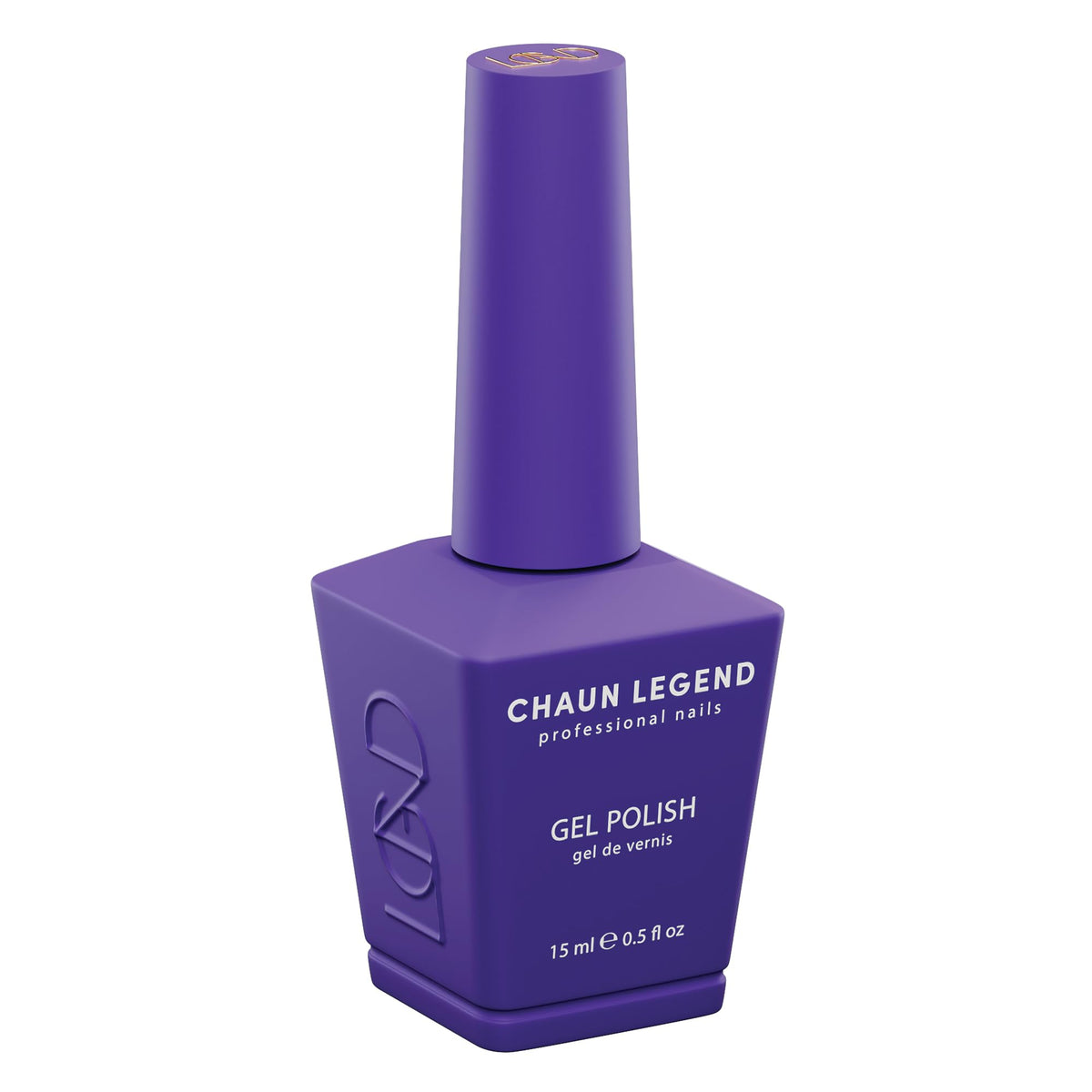 Chaun Legend UV Gel Nail Polish, 0.5 Ounce Long Lasting Salon Quality, Bubble Free Professional Manicures, Quick Dry High Shine, Huckleberry LG5074