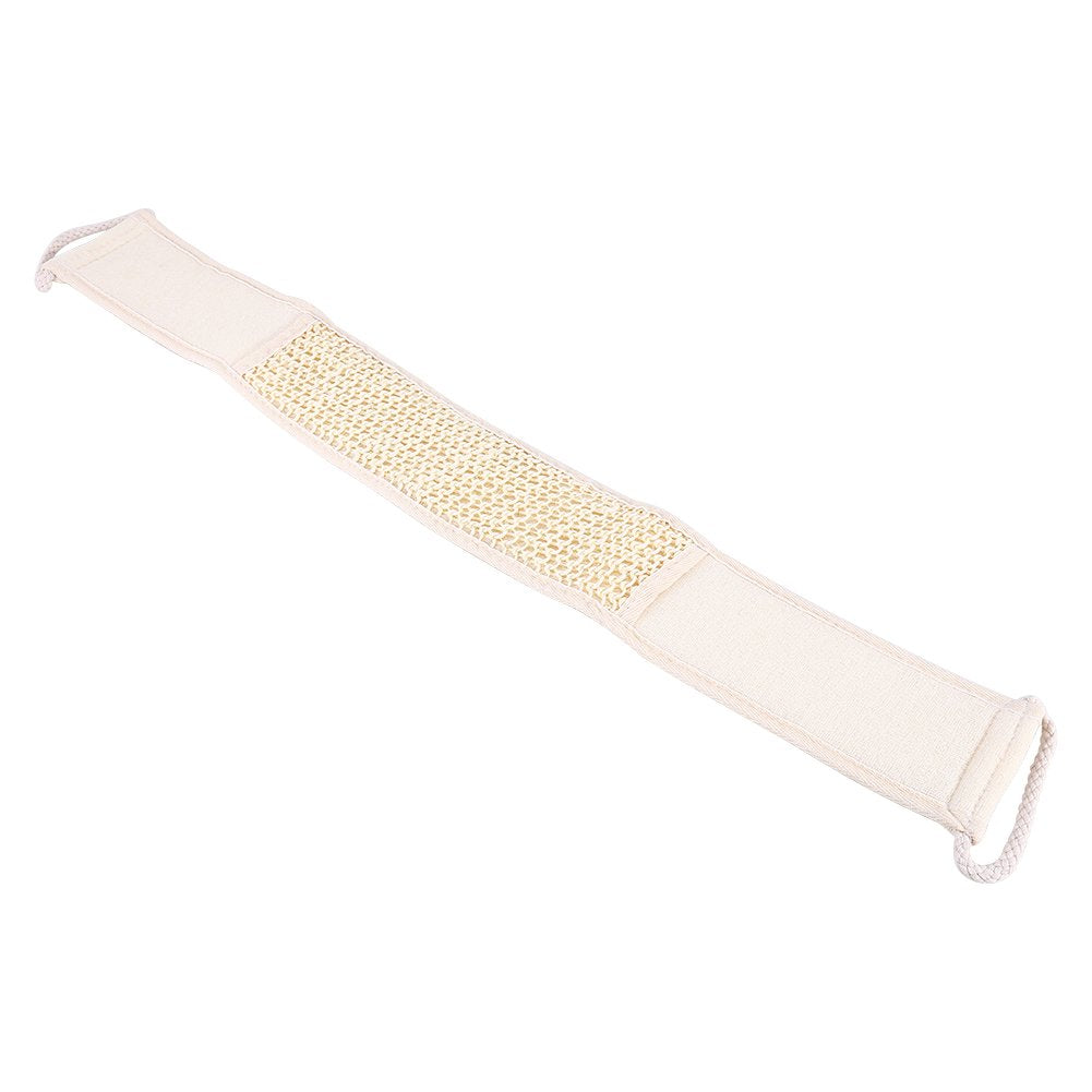 Loofah Back Scrubber Strap, Bath Wash Exfoliating Strap for Shower Massage Sponge Body Back Washer for Men and Women, Skin Care Bathing Accessories Beauty and Personal Care FILFEEL