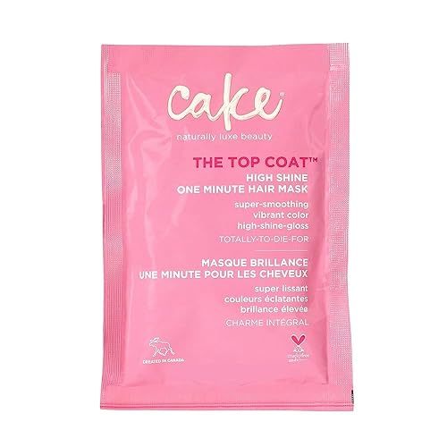 Cake Beauty The Top Coat One Minute High Shine Hair Mask, 1.76 Ounce Beauty & Personal Care Cake Beauty