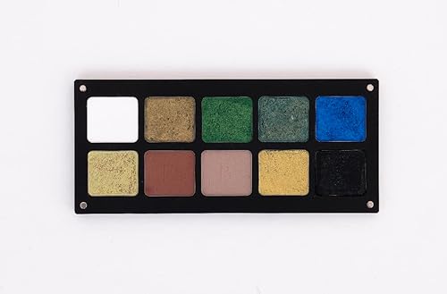 Palette Collaboration Pamela Segura - 10 Powder Colors for Professional Makeup Artists (Wicked) Beauty & Personal Care BIANCA MAKEUP