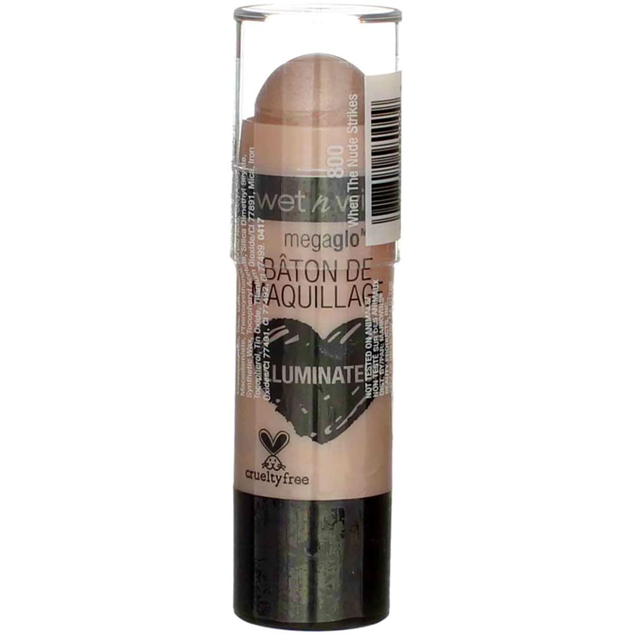 Wet N Wild Mega Glo Makeup Stick When the Nude Strikes (Pack of 2)2 Beauty & Personal Care wet n wild