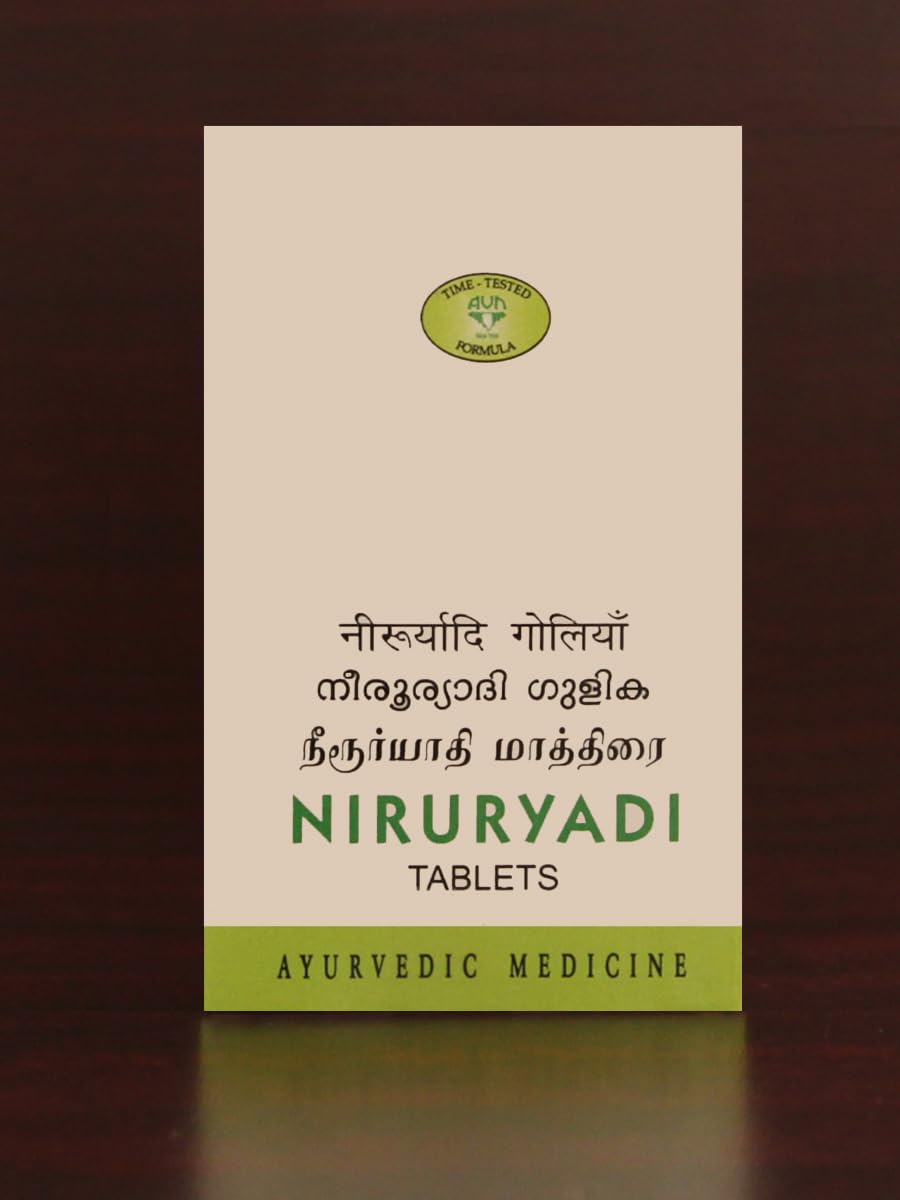 Niruryadi Gulika 120 Nos. - Ayurvedic Product - AVN Ayurvedic. Beauty and Personal Care avn