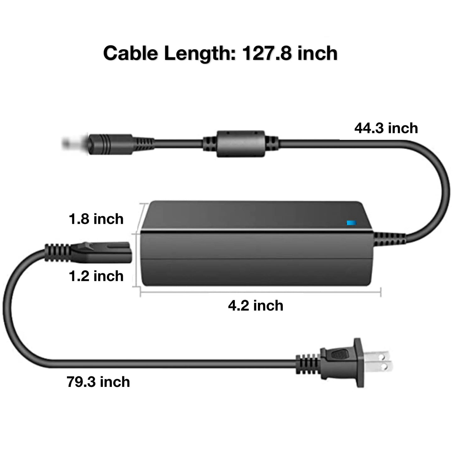 10Ft AC Adapter Replacement for Philips Lumea Precision Essential Prestige IPL Hair Removal Device System Model: BRI956 BRI954 BRI950 SC1999 SC2001/01 Beauty and Personal Care onerbl