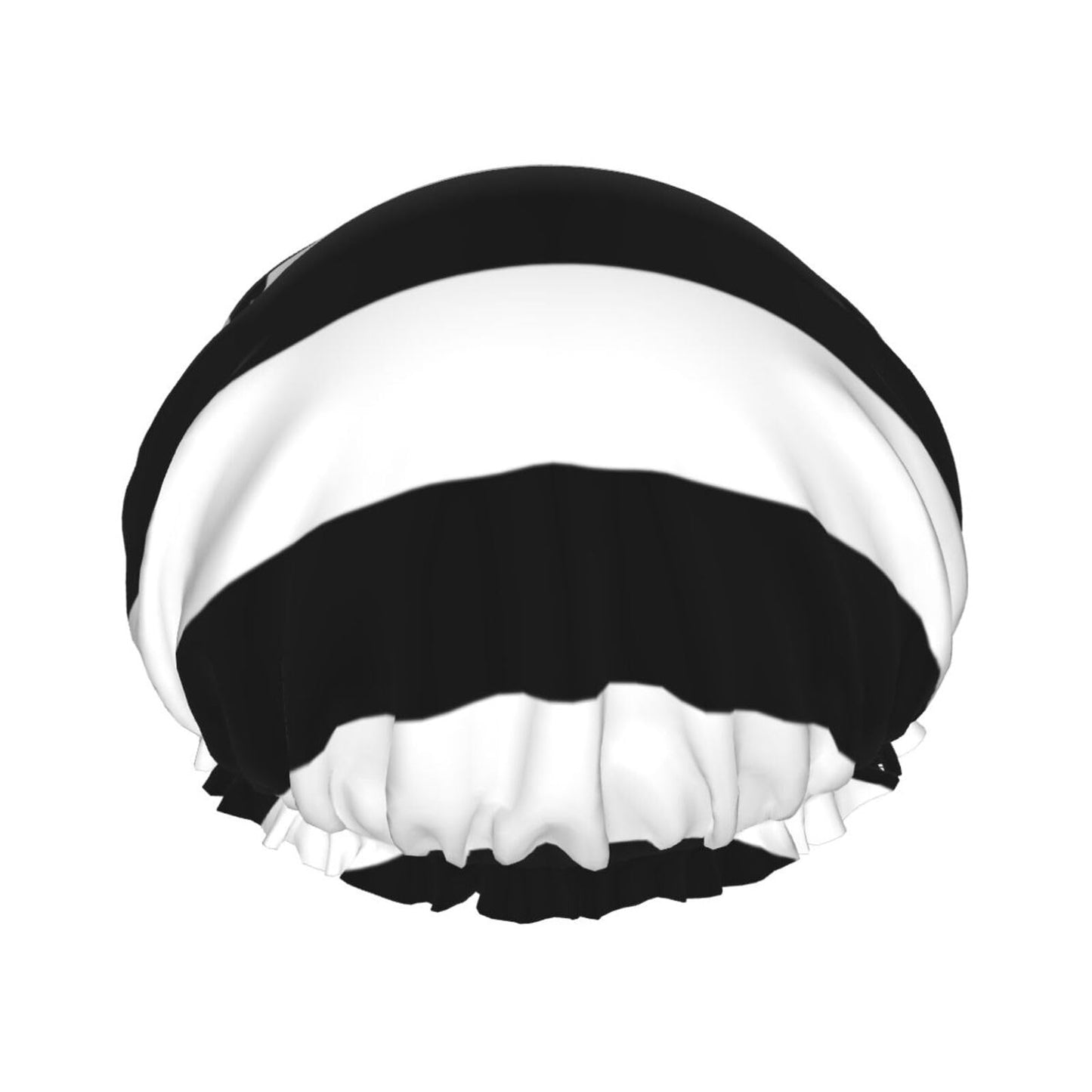 Brittany French Flag Prints Shower Cap Double Layer Lined Waterproof Bathing Shower Hat Beauty and Personal Care Hayyett