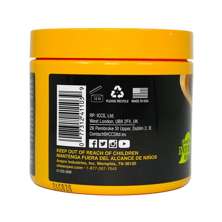 Shine N Jam Conditioning Gel Extra Hold 16 Ounce Jar (473ml) (3 Pack) Beauty & Personal Care Shine 'n Jam