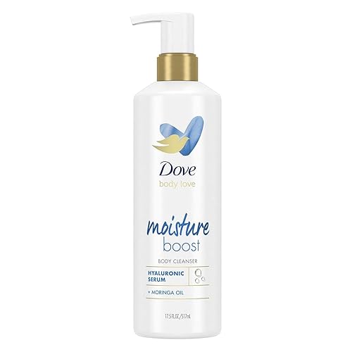 Dove Body Love Body Cleanser Moisture Boost For Dry Skin Body Wash with Hyaluronic Acid and Moringa Oil 17.5 fl oz Beauty & Personal Care Dove