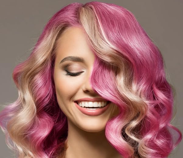 Goodmark Temporary Hair Color Spray - Neon Pink, Washable Halloween Hair Dye Spray, 3 oz Can (Pink) Beauty & Personal Care Goodmark