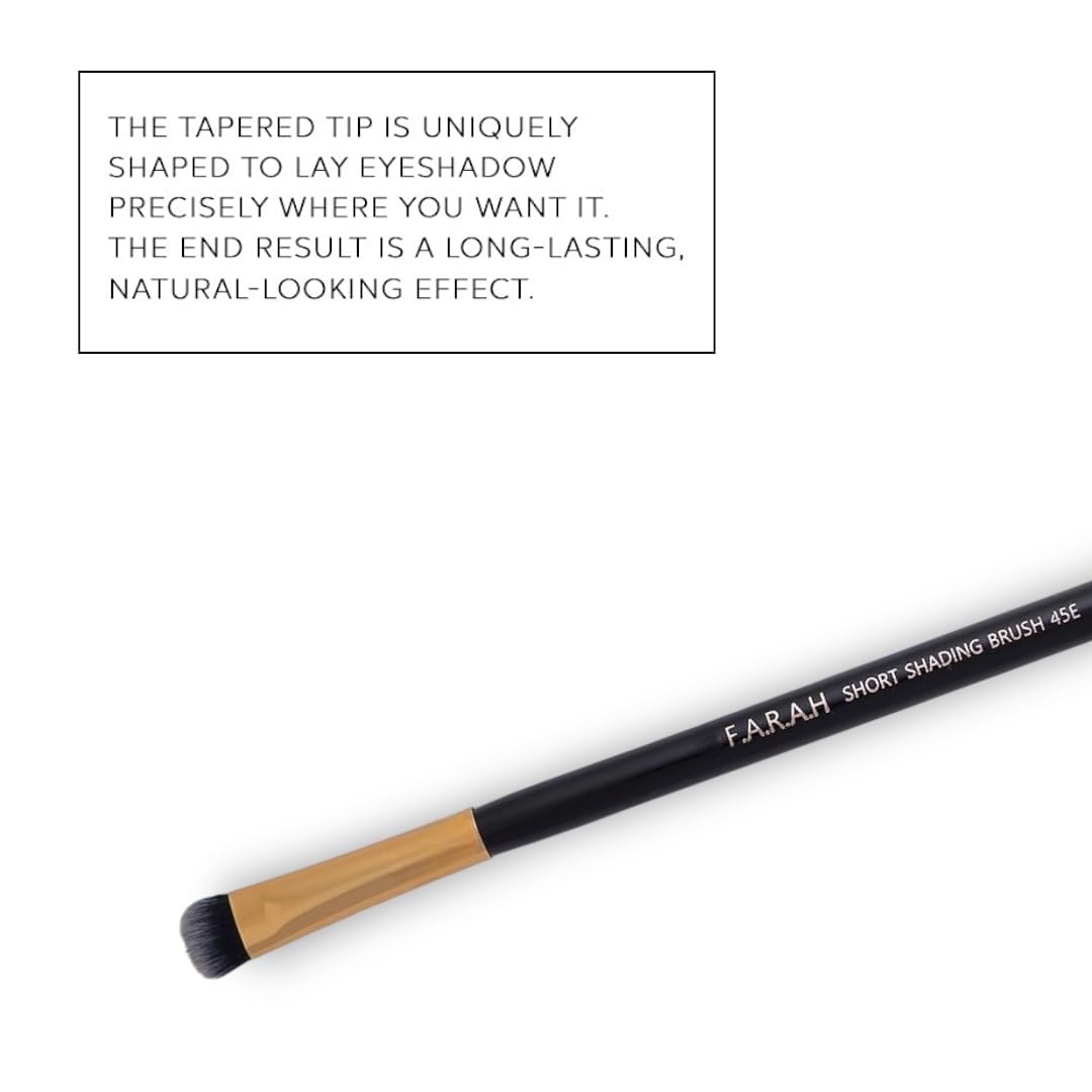 F.A.R.A.H Premium Short Shading Brush 45E Beauty & Personal Care F.A.R.A.H