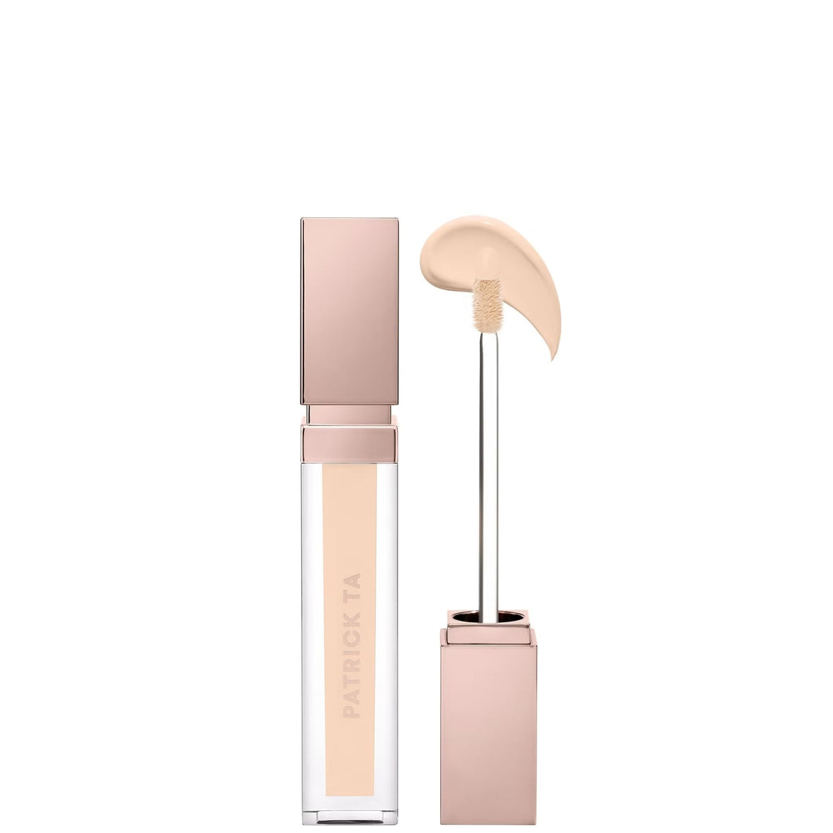 Patrick Ta MAJOR SKIN Soft Blur Brightening Concealer, Liquid, Luminous Finish, Hydrating, for Face Makeup, Golden Medium to Tan (Light Golden 3)