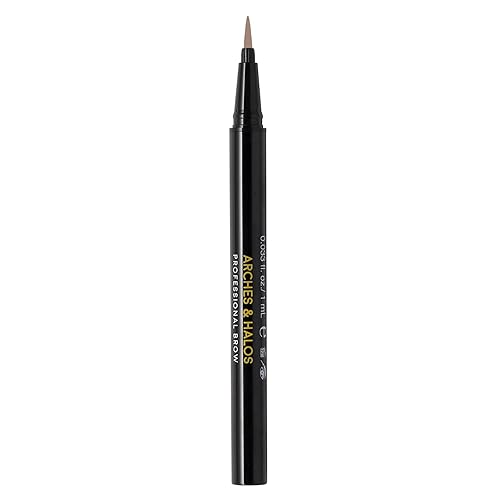 Arches and Halos Fine Bristle Tip Pen - Eyebrow Pencils for Women - Vegan Brow Pencil - Smudge-Proof, Buildable Formula - Mocha Blonde - 0.02 oz Beauty & Personal Care Arches & Halos