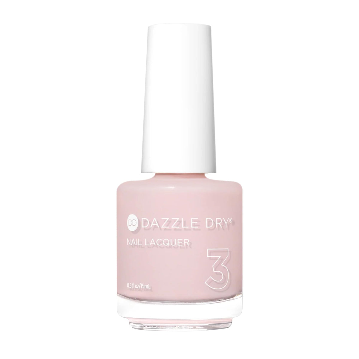 Dazzle Dry Nail Lacquer (Step 3) - Mind Your Mani - A pale, barely there nude with pink undertones. Sheer cream. (0.5 fl oz) Beauty & Personal Care Dazzle Dry