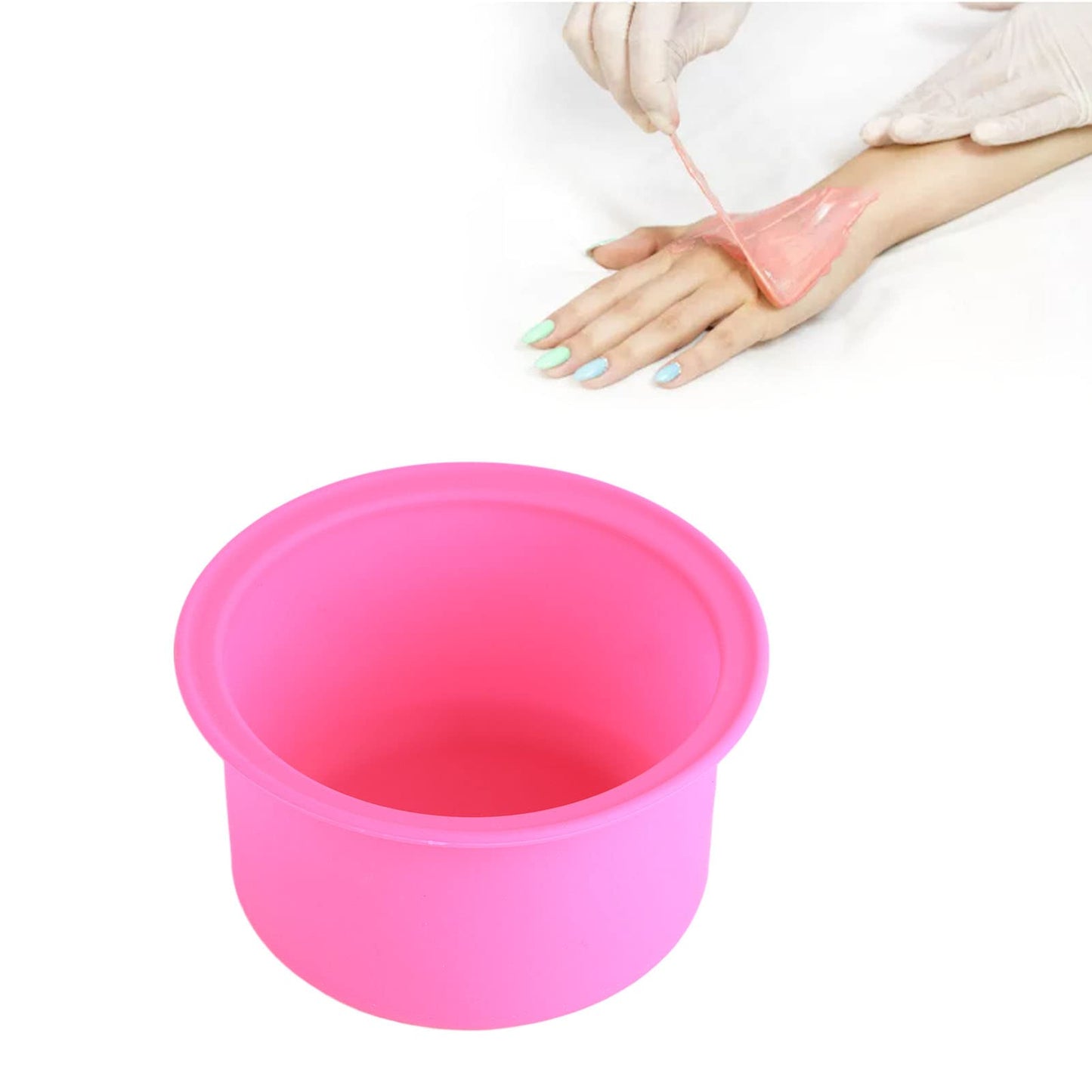 Wax Warmer Replacement Pot, Silicone Heat Easy Wax Heating Machine Inner Pot, Hair Removal Waxing Bowl Beauty and Personal Care YUYTE