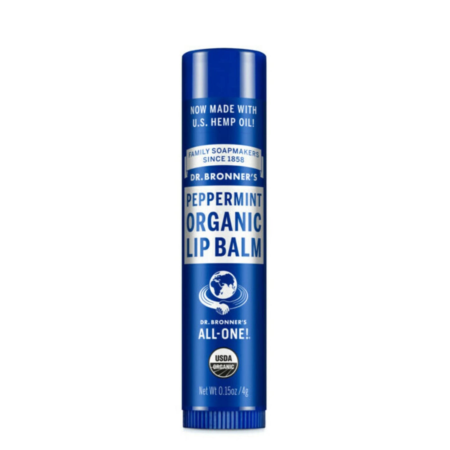 Dr. Bronner's Organic Lip Balm - Peppermint - 0.15 oz Beauty and Personal Care Dr. Bronner's
