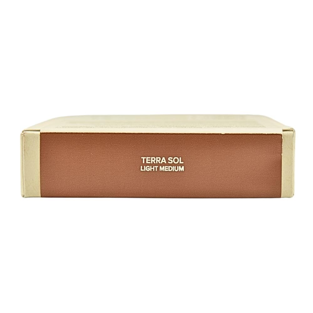 Haus Labs Power Sculpt Velvet Bronzer - Terra Sol Light Medium, Golden Peach Undertones, Natural Finish, Clean Talc-Free 12-Hour Powder Bronzer Beauty & Personal Care Haus Laboratories