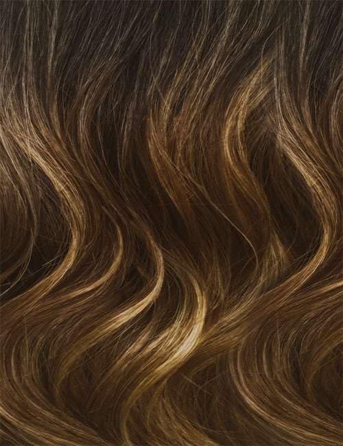 Outre Purple Pack Brazilian Premium Human Hair Blend Feather Crochet Braid - Deep 18" (MACCHIATO)