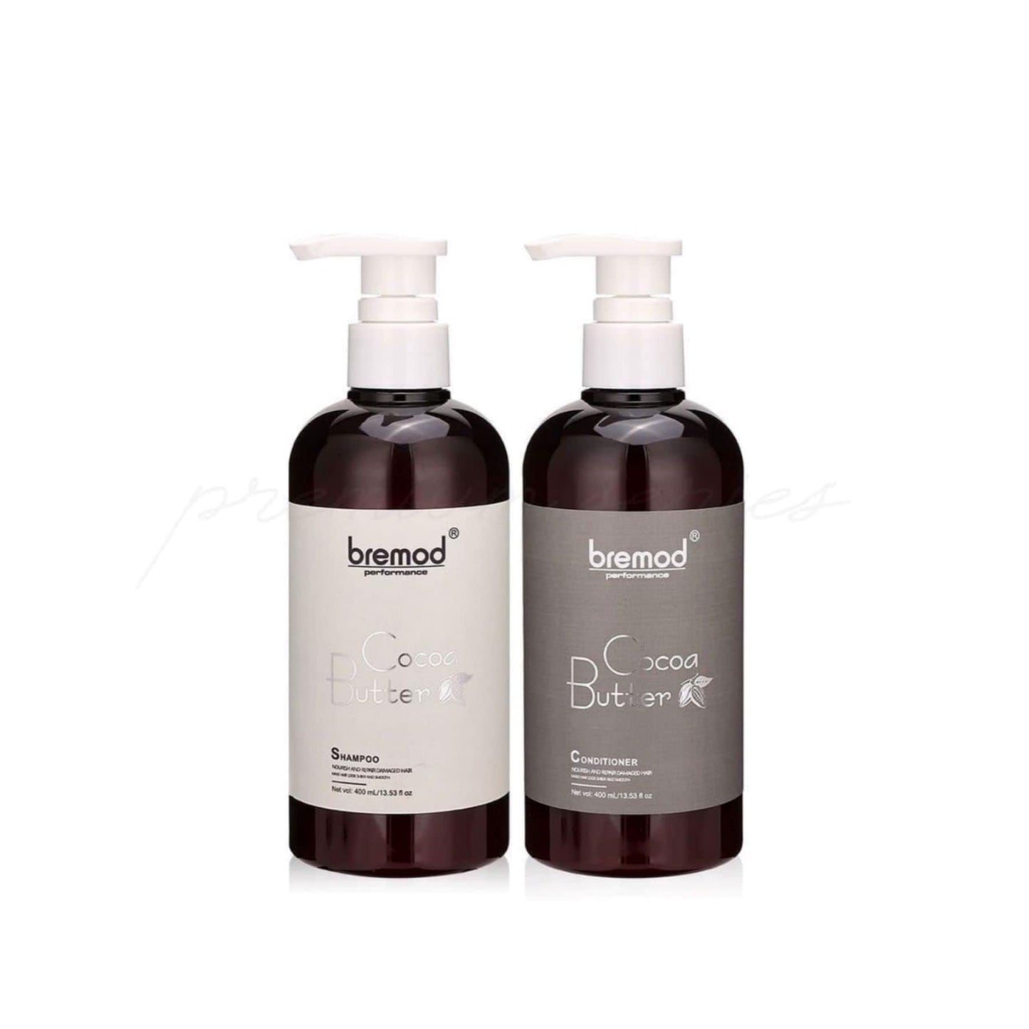BREMOD Performance Cocoa Butter Shampoo and Conditioner, 400ml Each Beauty & Personal Care Bremod Performance
