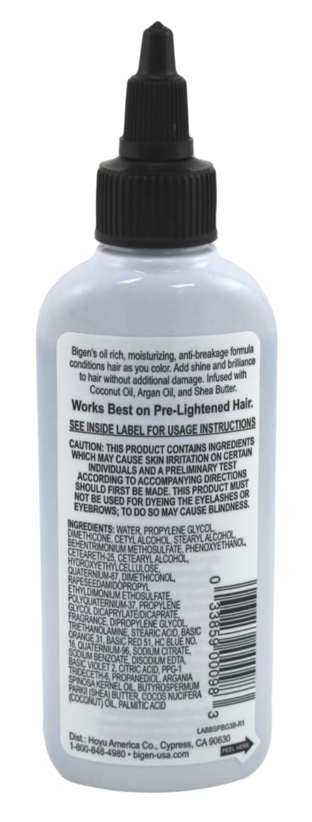 Bigen Semi-Permanent Haircolor #Bg3 Burgundy 3 Ounce (88ml) (6 Pack) Beauty & Personal Care Bigen
