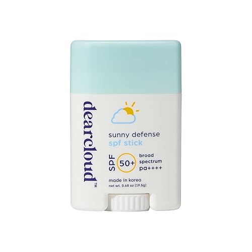 dearcloud Sunny Defense Sunscreen Stick SPF 50+ PA++++ - Korean Sunscreen for Face & Travel Size (.68 oz) Beauty & Personal Care dearcloud