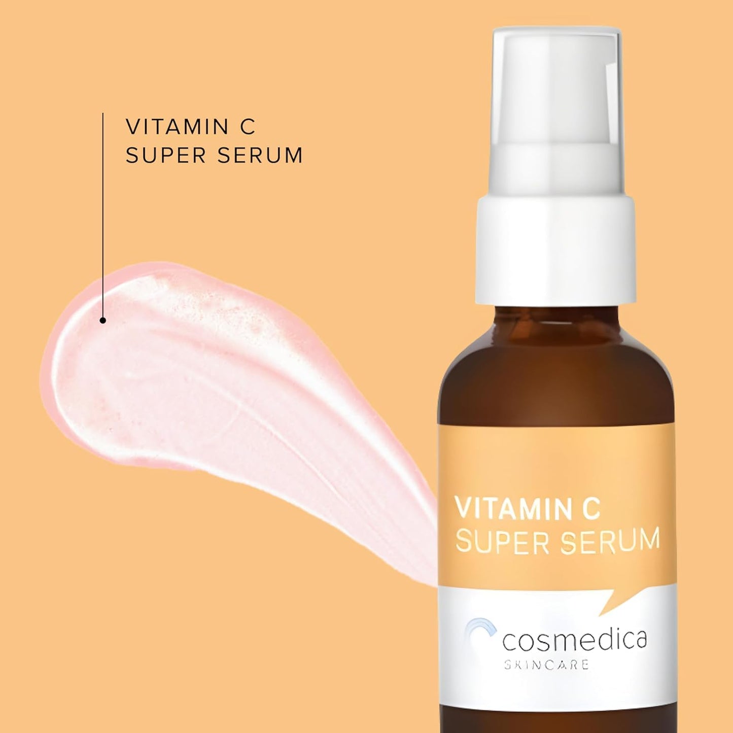 Cosmedica Skincare Facial Serum Trio Set - Vitamin C, Retinol & Hyaluronic Acid Serums for Face - Hydrating & Smoothing Skincare - Vegan, Cruelty Free Beauty & Personal Care Cosmedica Skincare