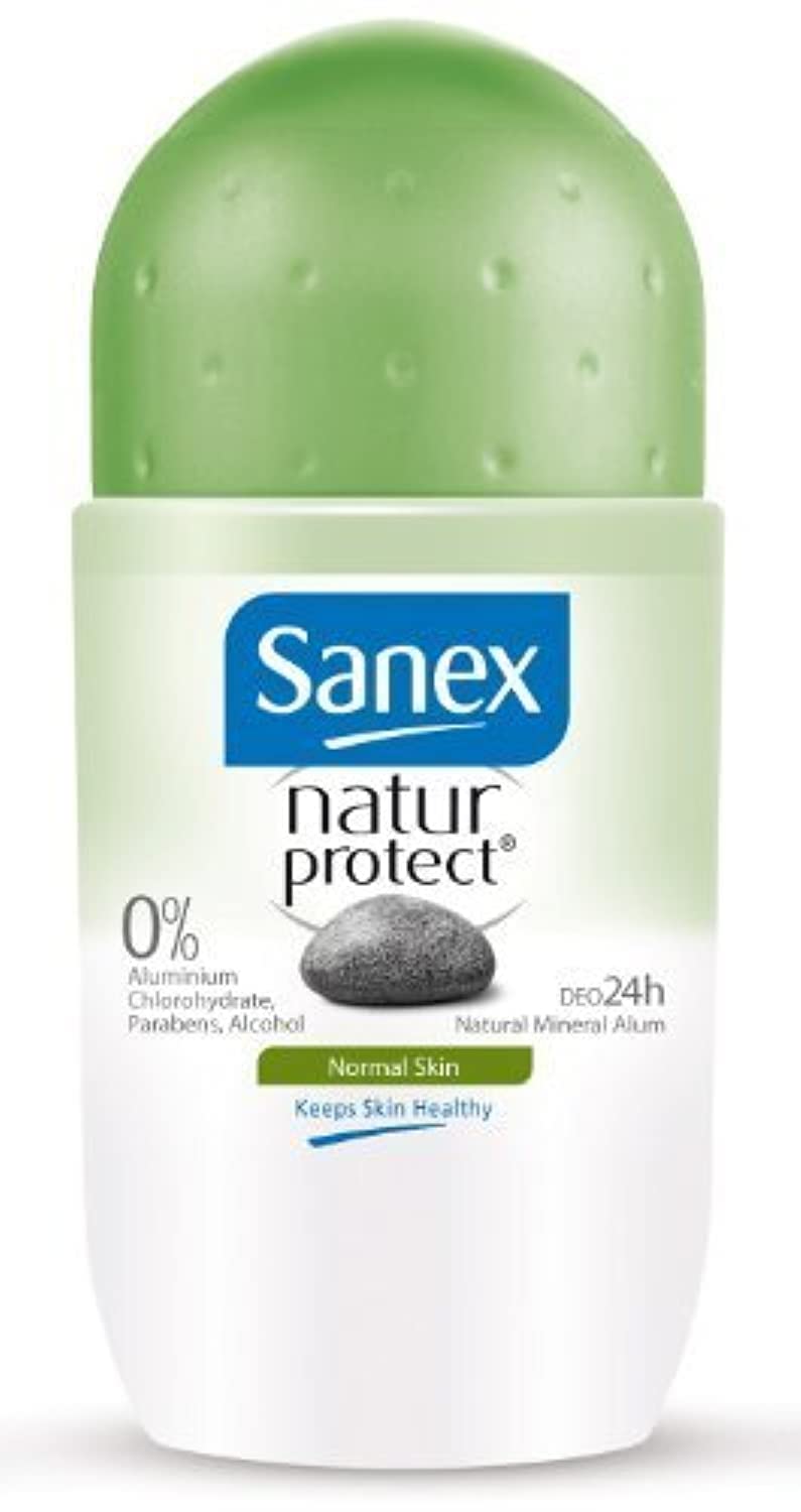 Sanex Natur Protect, Efficacit Naturelle, Natural Odour Control, Pierre D'Alun, Peaux Normales - Le Roll-On De 50Ml Beauty and Personal Care Sanex