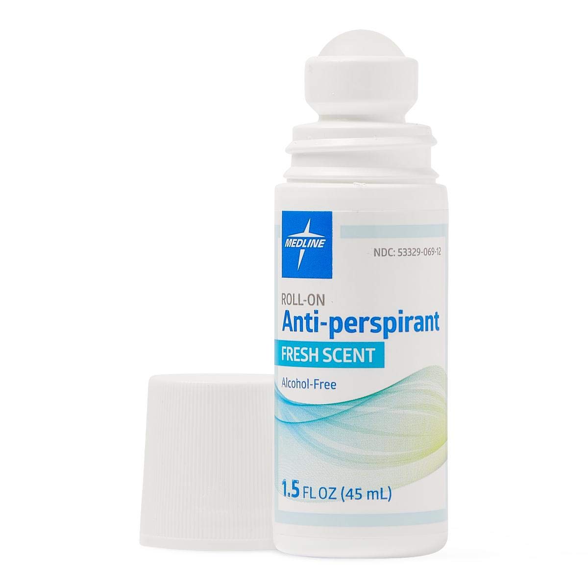 Medline MedSpa Roll-On Antiperspirant Deodorant, 1.5 oz, Long-Lasting Freshness, 1 Count Beauty and Personal Care Medline