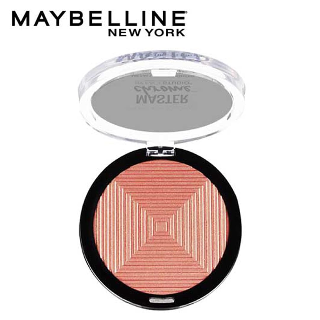 Maybelline New York Facestudio Master Chrome Metallic Highlighter Makeup, Molten Rose Gold, 0.24 oz. Beauty & Personal Care MAYBELLINE