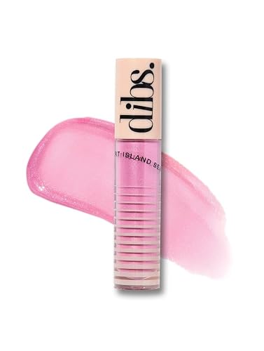 DIBS beauty Go To Glossy Balm Lip Gloss Topper, 0.20 Ounce (Rock Candy) Beauty & Personal Care DIBS