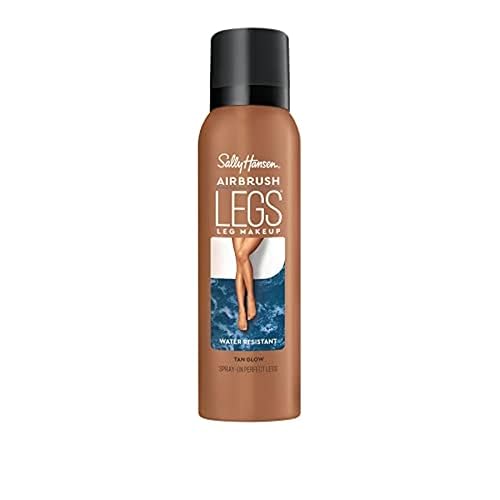 Sally Hansen Airbrush Legs®, Leg Spray-On Makeup, Tan Glow, Easy Application, Flawless Looking Legs, Water Resistant, Transfer Proof Beauty & Personal Care Sally Hansen