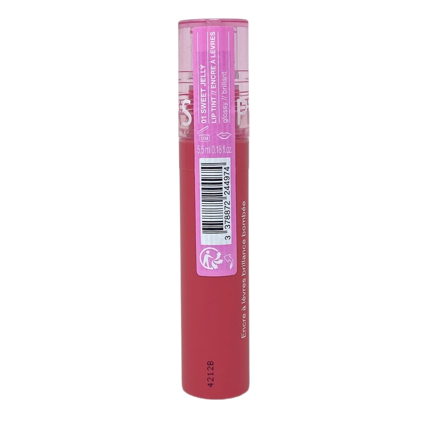SEPHORA Collection Totally Juicy Lip Tint - 01 Sweet Jelly (Dusty nude pink) - 5.5 mL / 0.18 fl oz Beauty & Personal Care SEPHORA