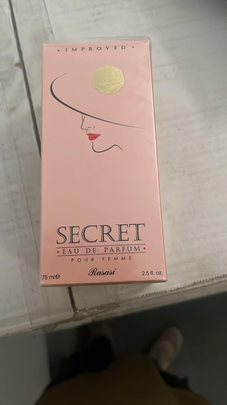 Secret for Woman EDP - Eau De Parfum 75 ML (2.5 oz) | Expression of Love | Floral Fruity Combination of Notes like Violet Leaf, Camelia, Rose Beauty & Personal Care RASASI