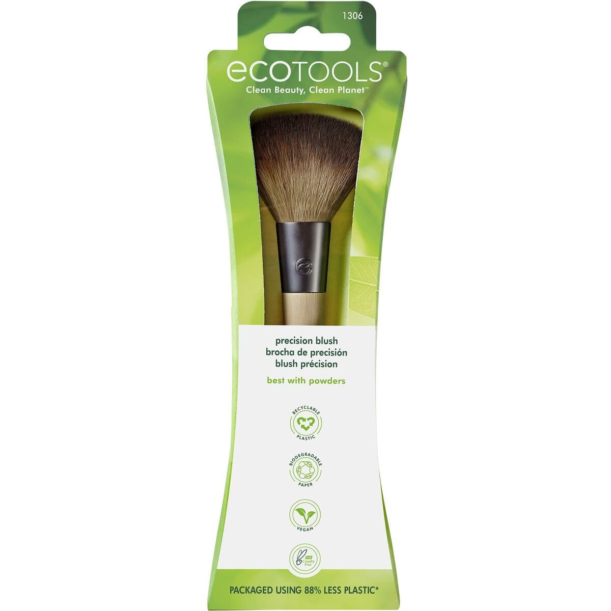EcoTools Precision Blush Makeup Brush, Blush Brush