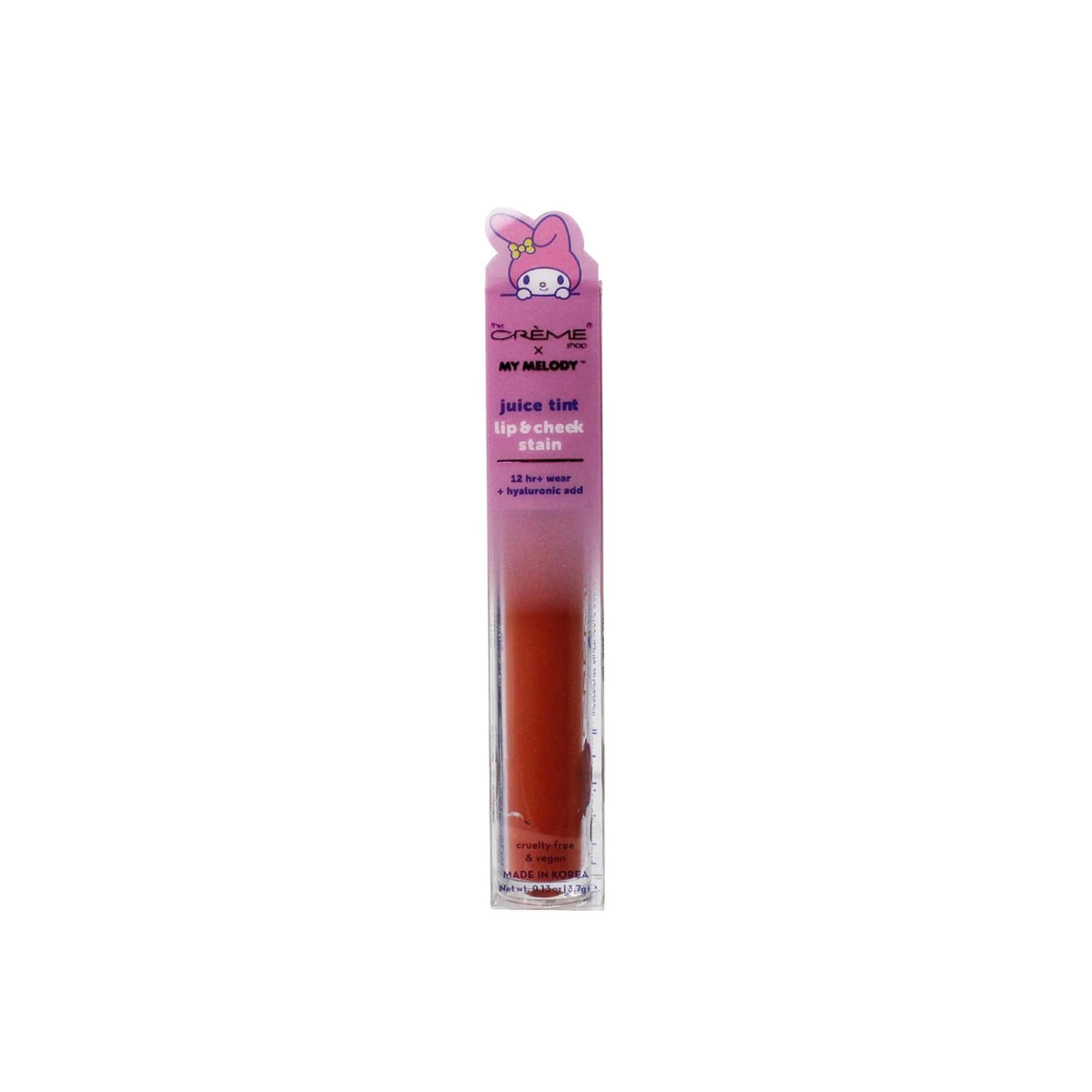 The Crème Shop X MY MELODY JUICE TINT LIP & CHEEK STAIN - COOKIE CRUSH, 1 Ounce (Pack of 1)