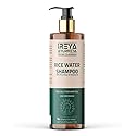 Rice Water Shampoo for hair with Rosehip oil 200ml (6.76oz) for Growth & Smooth Hair | Made with all natural ingredients No minerals Beauty & Personal Care Ireya Ayurveda