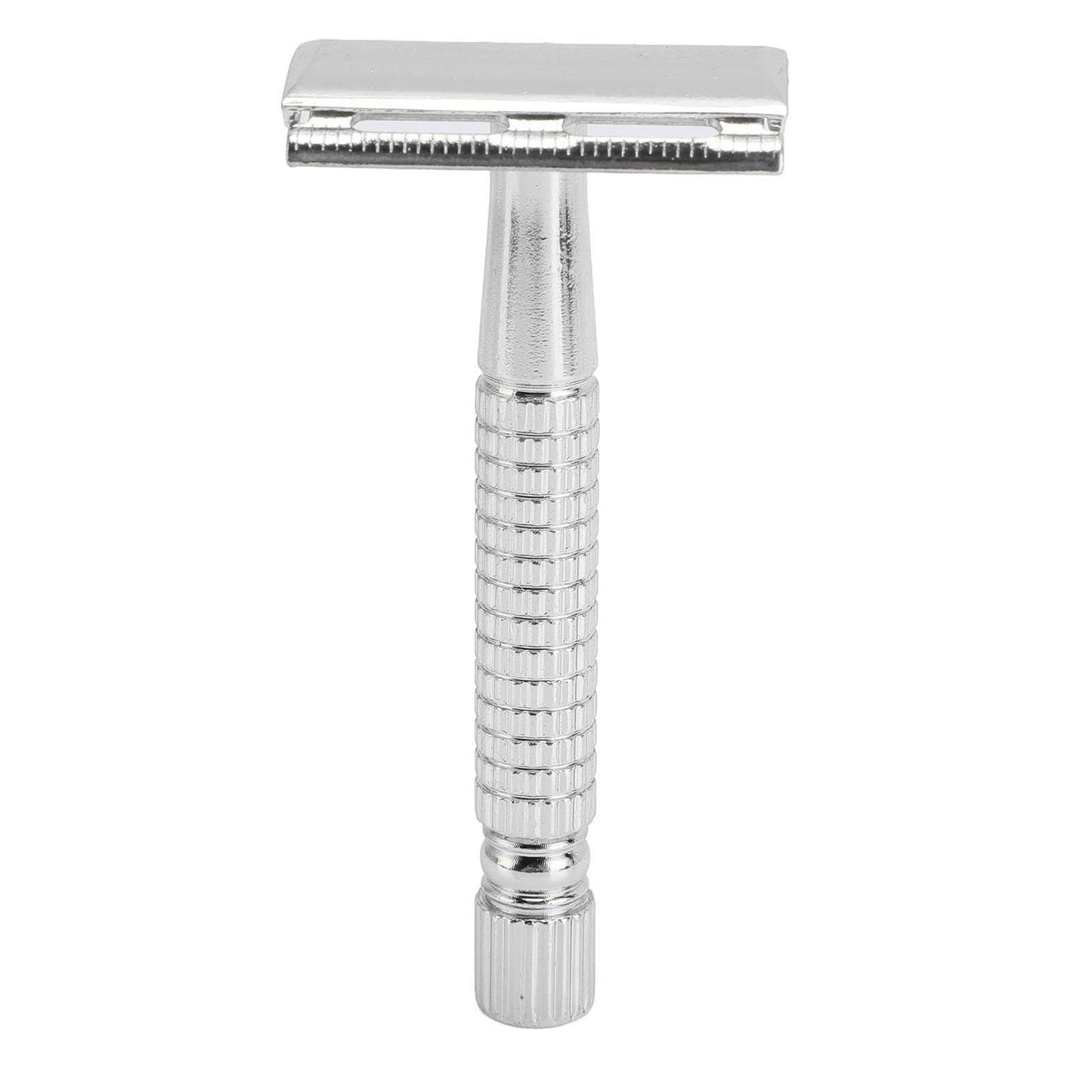 Yinhing Long Handle Double Sided Shaving Tool Premium Metal Vintage Safety with Refill Blades Stand Cleaning Brush for Men Home Travel Grooming Beauty and Personal Care Yinhing