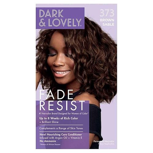 Dark And Lovely fade resist, brown sable rich conditioning color Beauty & Personal Care SoftSheen