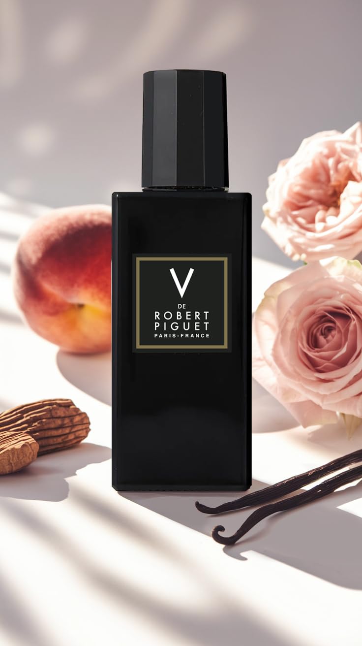 Robert Piguet V Eau de Parfum Spray - Unisex Oriental Perfume with Notes of Peach, Rose & Patchouli - Made in France, 3.4 Fl Oz Beauty & Personal Care Robert Piguet