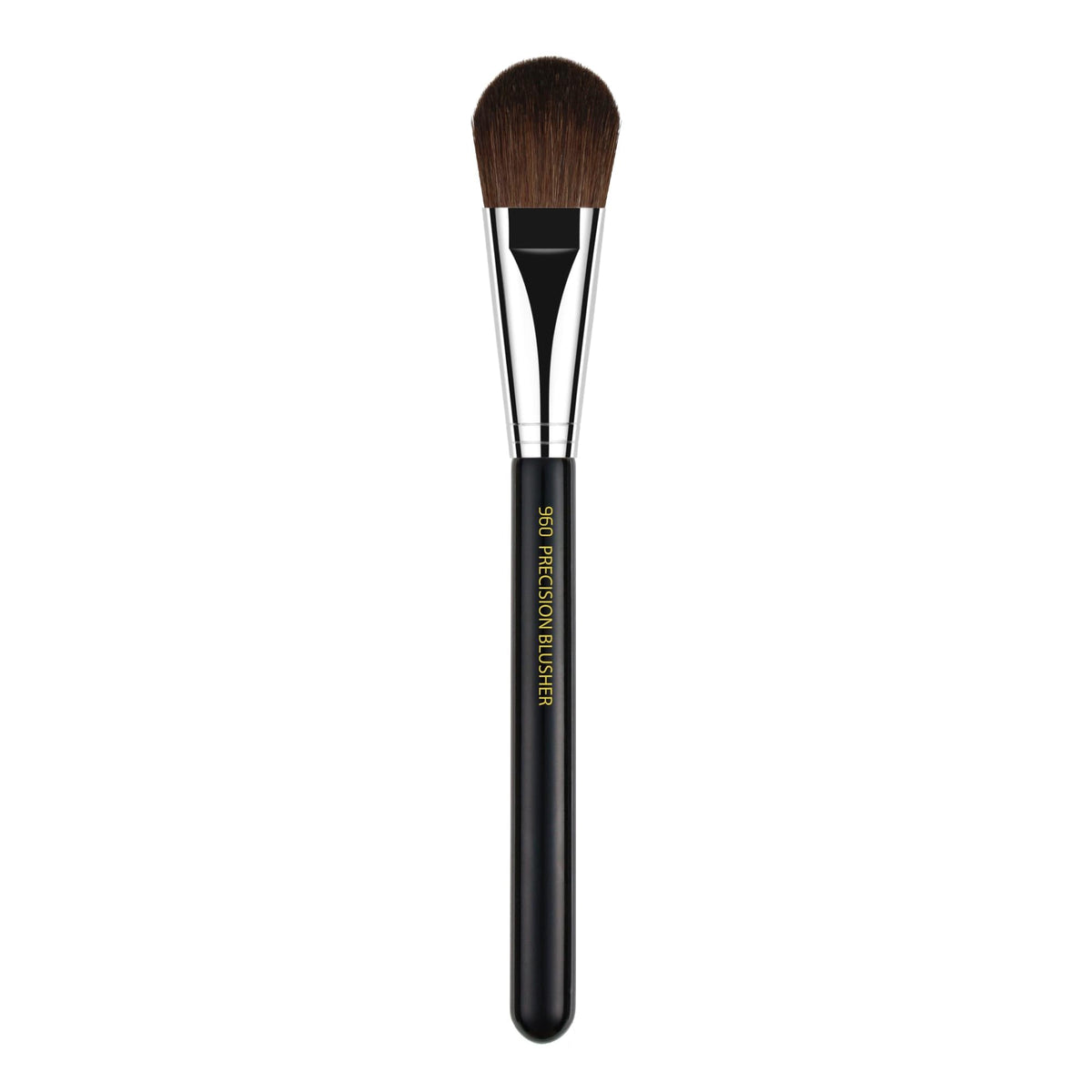 Bdellium Tools Professional Makeup Brush - Maestro Series 960 Precision Blusher - With Mix of Soft Synthetic & Natural Fibers, For Pop of Color
