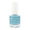 Dazzle Dry Nail Lacquer (Step 3) - Spearmint Tea - A turquoise crème. Full coverage cream. (0.5 fl oz) Beauty & Personal Care Dazzle Dry