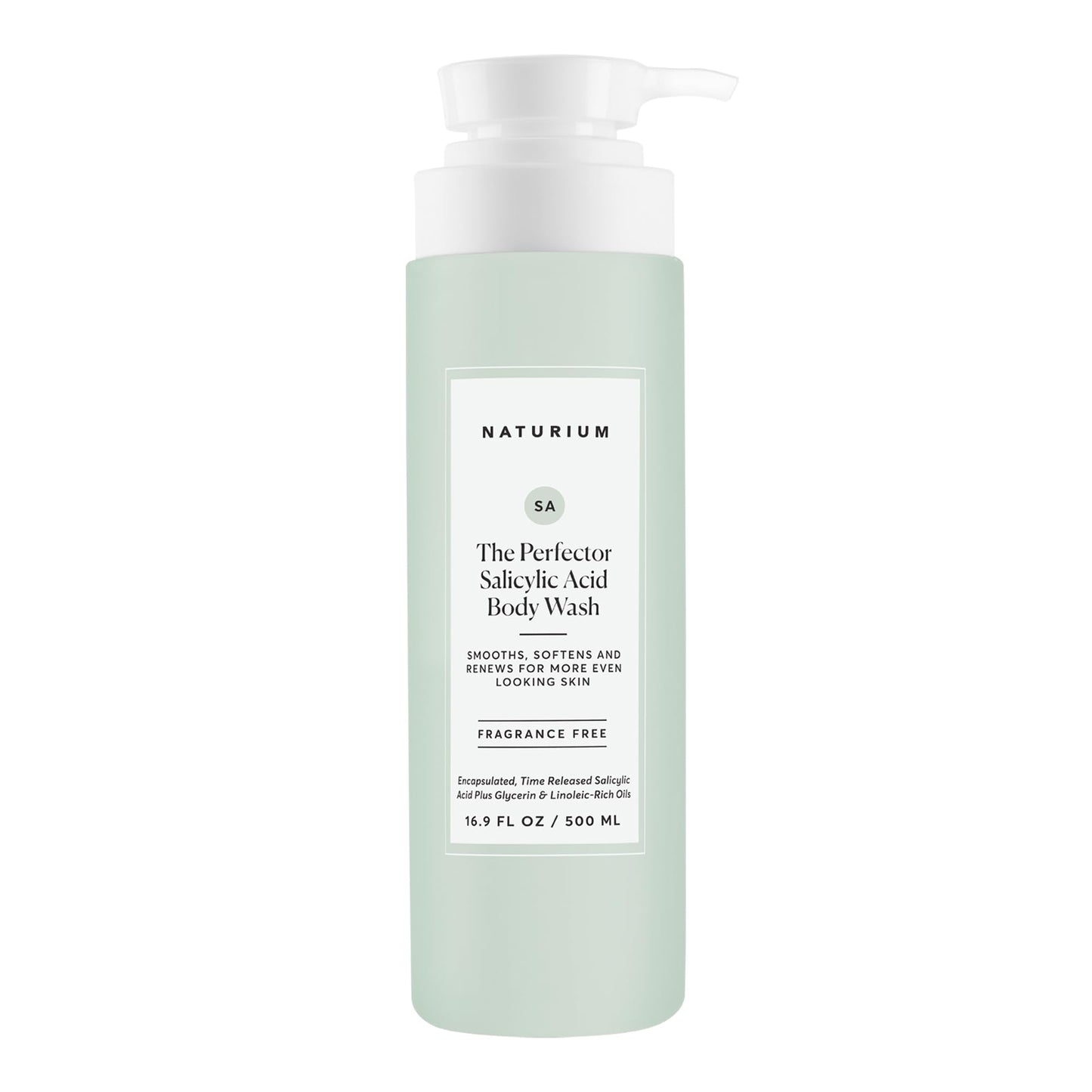 Naturium The Perfector Salicylic Acid Body Wash, Gentle & Smoothing Cleanser, 16.9 oz Beauty & Personal Care Naturium
