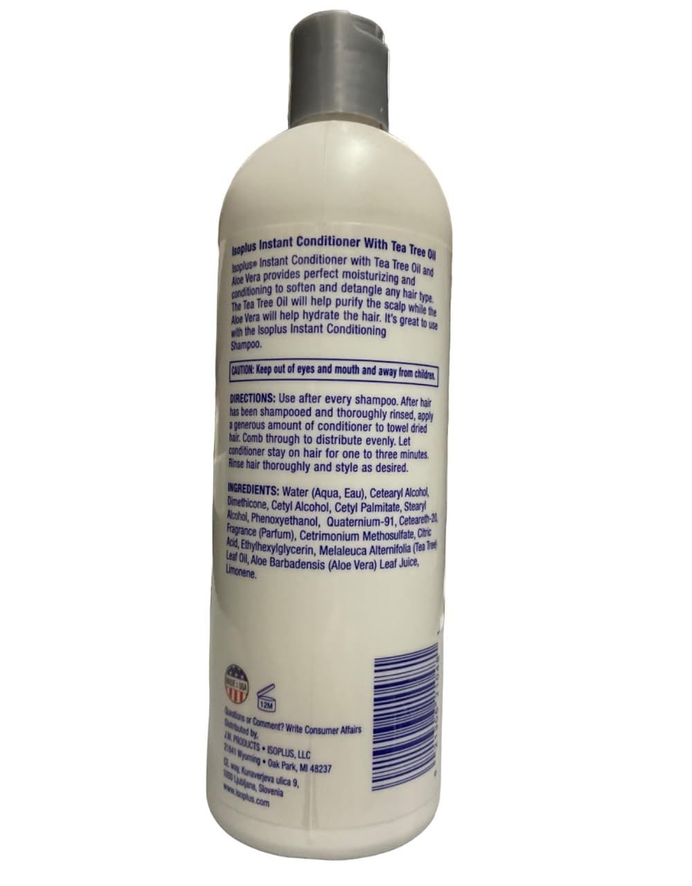 Isoplus Instant Conditioner, Softens & Detangles, 16 Oz