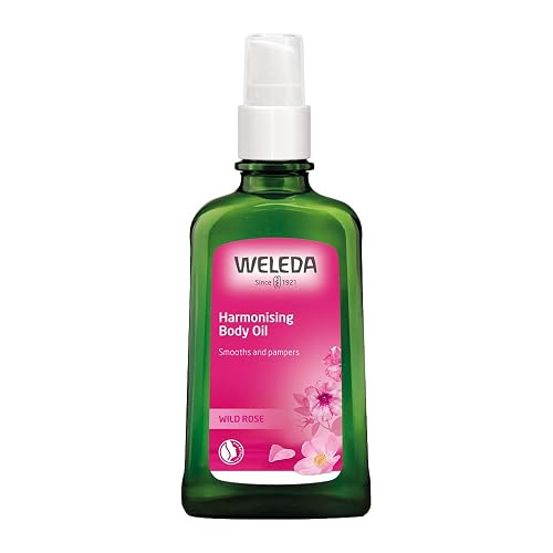 Weleda Pampering Wild Rose Body and Beauty Oil, 3.4 Fluid Ounce, Plant Rich Body and Beauty Oil with Wild Rose, Sweet Almond and Jojoba Oils Beauty & Personal Care Weleda