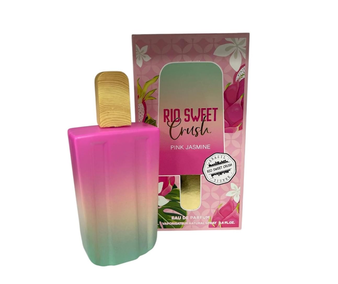 MCH BEAUTY LLC Rio Sweet Crush Women's cologne 3.4 Fl. Oz. Eau de Parfum Spray (Sweet Crush Pink Jasmine) Beauty & Personal Care MCH BEAUTY LLC