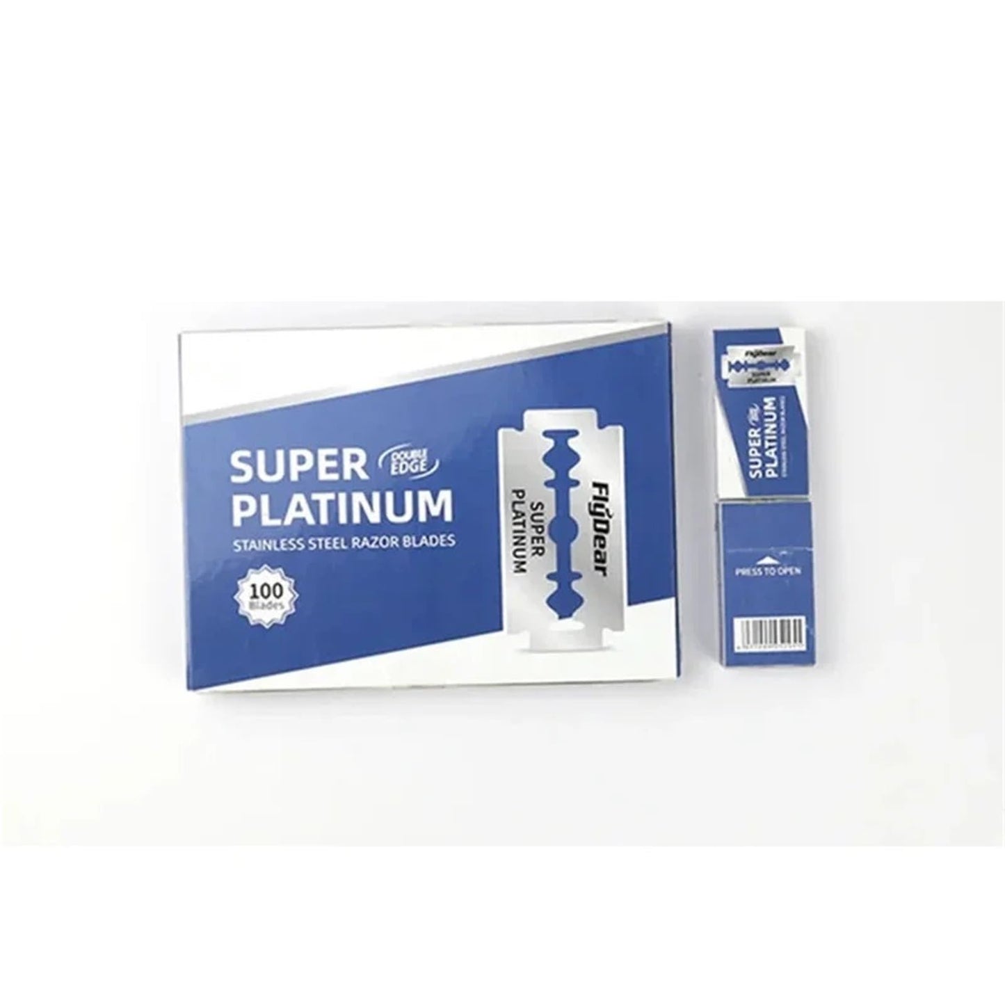 10-120pcs Stainless Steel Double-Sided Razor Blades, Durable Old-Fashioned Manual Blades For Professional Hairdressing And Barber Shop Tools(100pcs) Beauty and Personal Care ZWBXPVHE