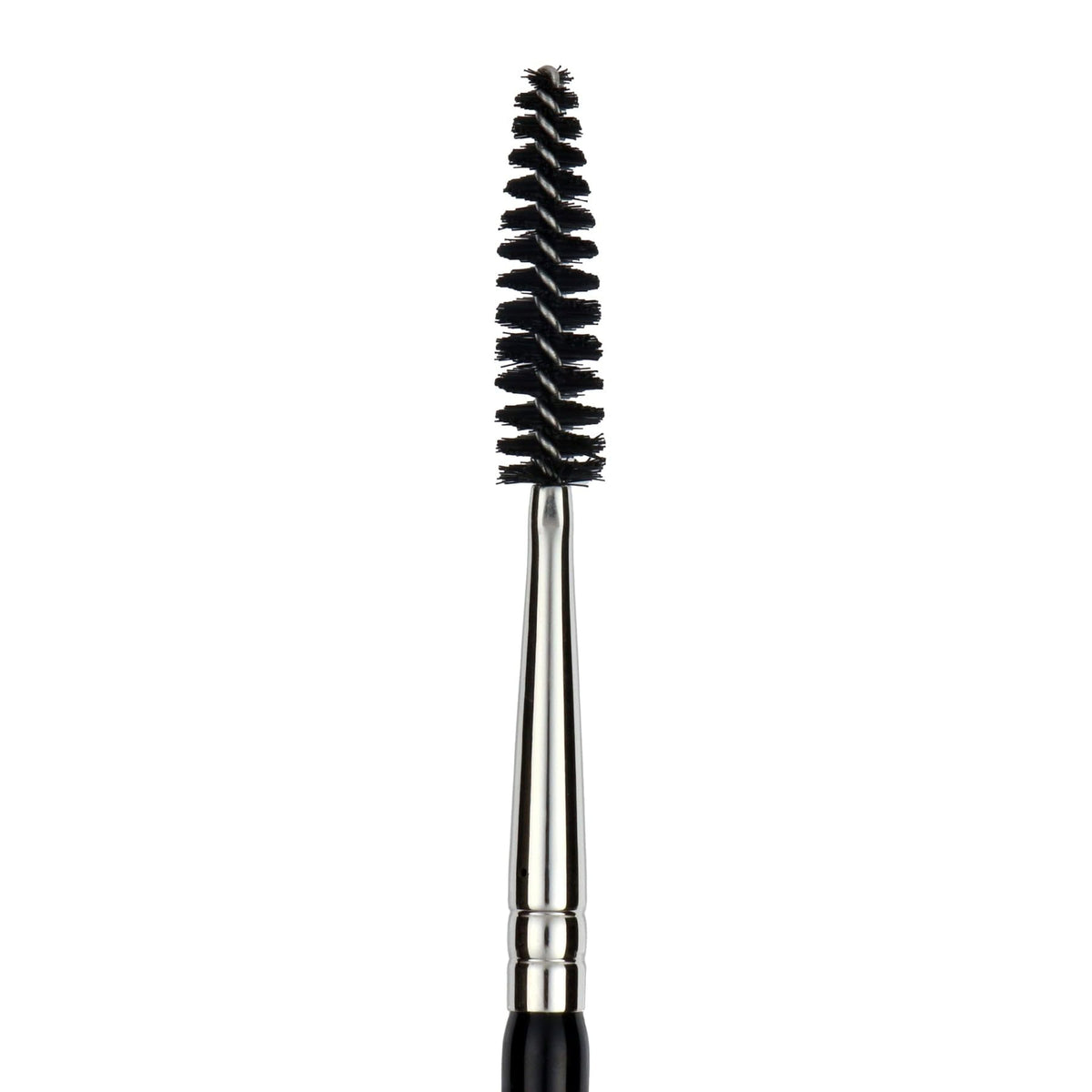 Bdellium Tools Professional Makeup Brush - Maestro Series 728 Double-ended Bent Lash Fan and Spoolie - With All-Vegan Synthetic Fibers, For Achieving