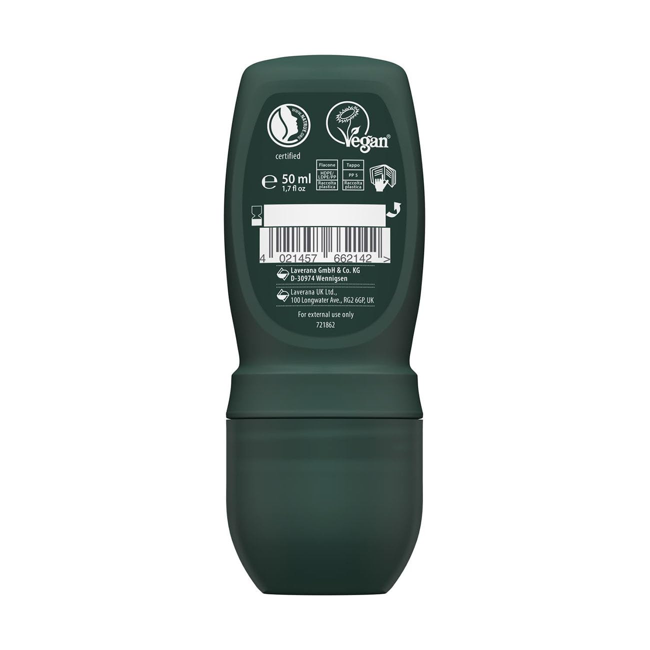lavera Men sensitiv Deo Roll-On - 48 h protection - without aluminium - reliable during sports - vegan - natural cosmetics - 50 ml' Beauty and Personal Care lavera