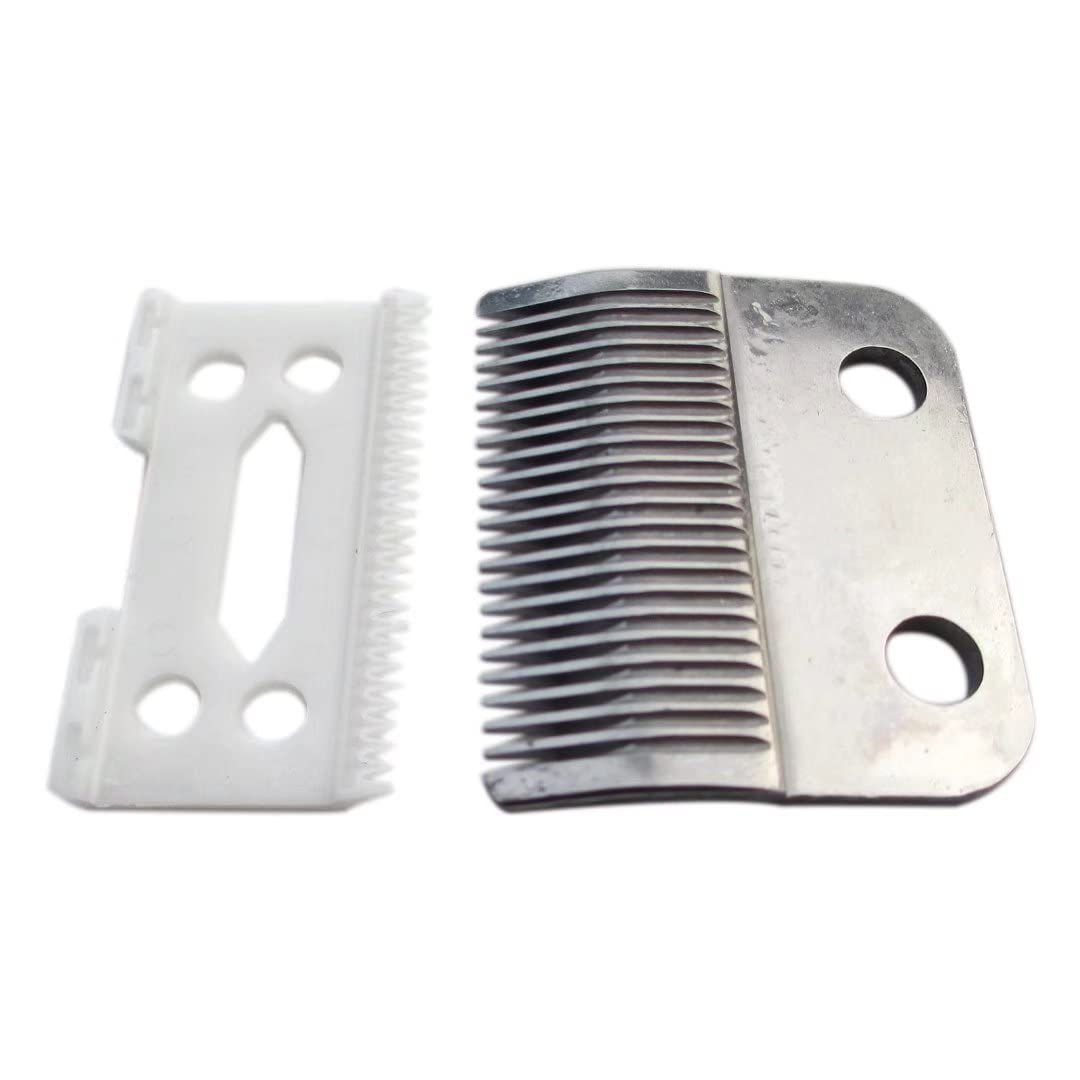 Silver Adjustable Replacement Blades Set #1006-30-15-10 Compatible with Wahl Super Taper #8400 Hair Clippers Beauty and Personal Care XSPANDER