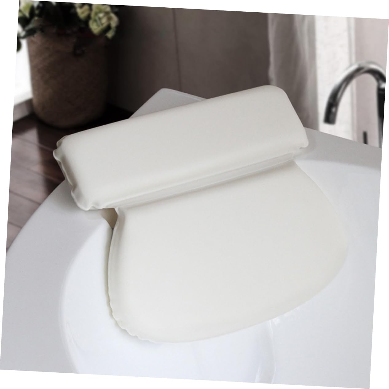 Ipetboom Pu Bath Pillow Cups for Bathtub Ergonomic Round Design for and Neck Support Easy to Install Comfortable Spa Accessory for Relaxing Baths Beauty and Personal Care Ipetboom