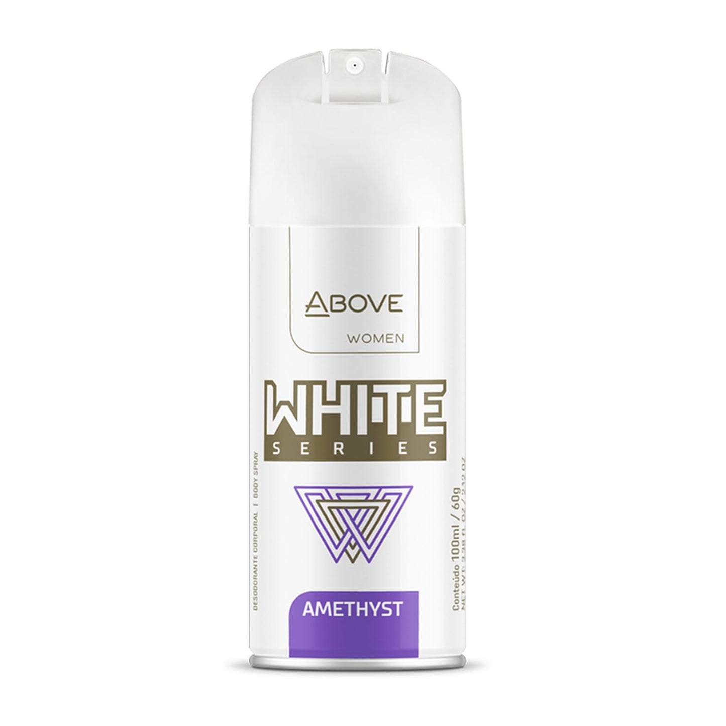 ABOVE White Series Body Spray, Amethyst, 2.12 oz - Deodorant Spray - Masks Perspiration Odors - Long-Lasting Dry Spray - Paraben-Free - Cruelty-Free Beauty and Personal Care ABOVE