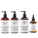 tgin The Growth Package: MRx Strengthening Shampoo and Conditioner, MRx Protective Leave In Conditioner, MRx Anti-Breakage Serum - Gift Set Beauty & Personal Care Thank God It's Natural